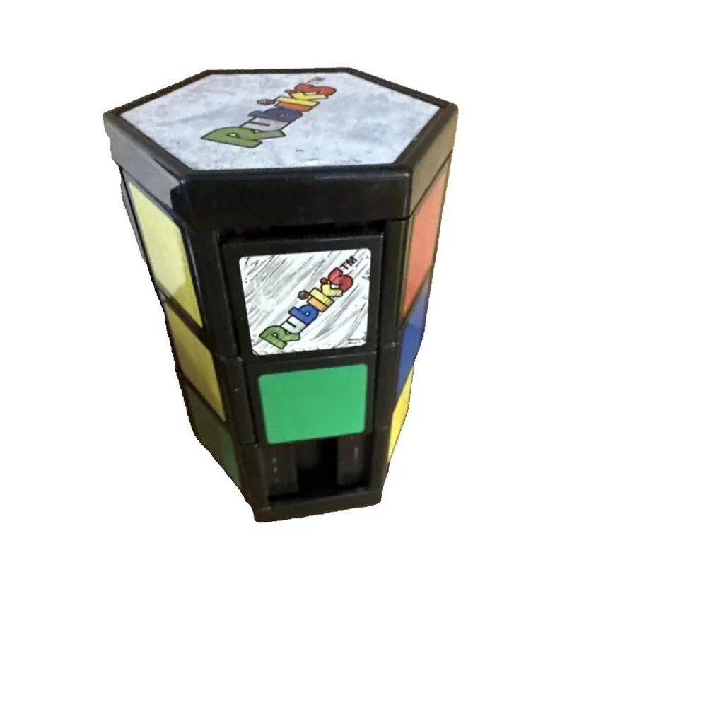 3 Lot Rubik's 3x3 Phantom Cube, Mini Cube, McDonald’s Rubix Pyramid - Picture 5 of 8